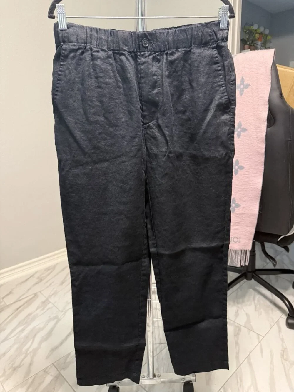 Quince Men's 100% European Linen Pants - Medium